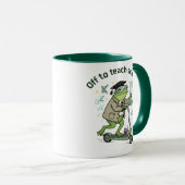 Mug Citation de professeur de science drôle de grenoui (Devant droit)