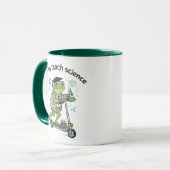 Mug Citation de professeur de science drôle de grenoui (Devant gauche)