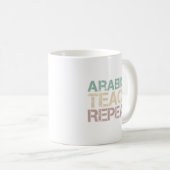 Mug Citation de professeurs drôles sur le café Arabica (Devant droit)