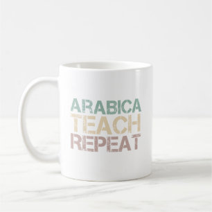Mug Citation de professeurs drôles sur le café Arabica
