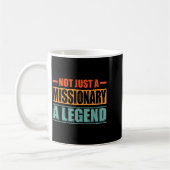 Mug Citation de profession Missionnaire Rétro (Gauche)