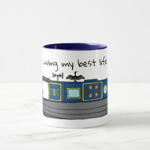 Mug Citation de propriétaire de péniche de canal pour