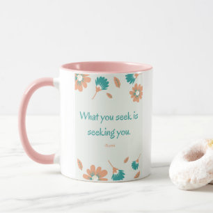 Mug Citation de recherche de Rumi