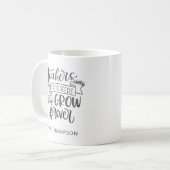 Mug Citation de reconnaissance de professeur personnal (Devant gauche)