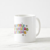 Mug Citation de réflexion excessive anxieuse (Devant droit)