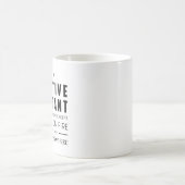 Mug Citation de retraite de l'adjoint exécutif pour lu (Centre)
