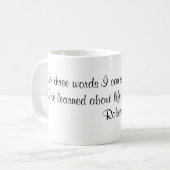 Mug Citation de Robert Frost (Devant gauche)