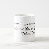 Mug Citation de Robert Frost (Centre)