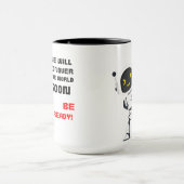 MUG CITATION DE ROBOT (Centre)