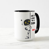 MUG CITATION DE ROBOT (Devant droit)