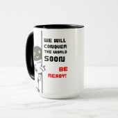 MUG CITATION DE ROBOT (Devant gauche)