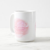 Mug Citation de rose d'amitié (Devant gauche)