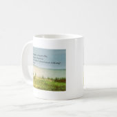 Mug citation de scène de plage de montessori (Devant gauche)