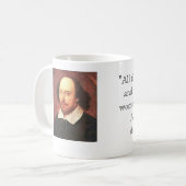 Mug Citation de Shakespeare (Devant gauche)
