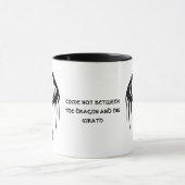 Mug Citation de style celtique Dragon & Shakespeare (Centre)