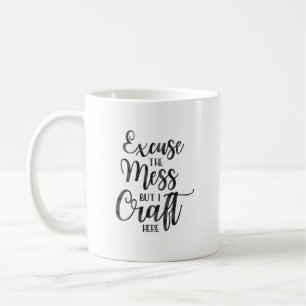Mug Citation de style noir