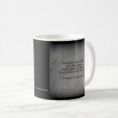 Mug Citation de Teddy Roosevelt - Absence et mort (Devant droit)