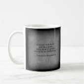 Mug Citation de Teddy Roosevelt - Absence & Mort (Gauche)
