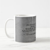Mug Citation de Teddy Roosevelt - Absence & Mort (Gauche)
