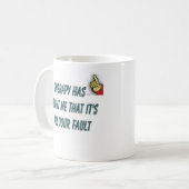 Mug citation de thérapie (Devant gauche)