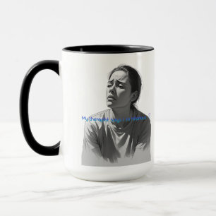 Mug Citation de thérapie drôle - Mon thérapeute dit qu