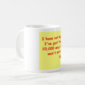 Mug Citation de Thomas Edison (Devant gauche)