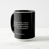 Mug Citation de Thomas Jefferson sur les journaux (Devant gauche)