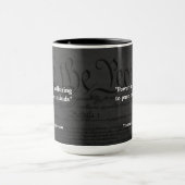Mug Citation de Thomas Jefferson sur Pure Minds (Centre)