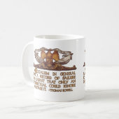 Mug Citation de Thomas Sowell sur le socialisme (Devant gauche)