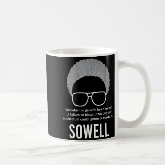 Mug Citation de Thomas Sowell sur le socialisme Mois d (Droite)