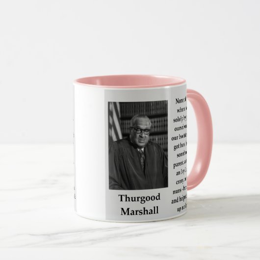 Mug Citation de Thurgood Marshall (Devant droit)