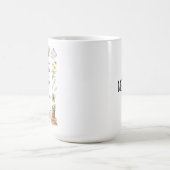 Mug Citation de tournesol et herbes de jardin et de bi (Centre)