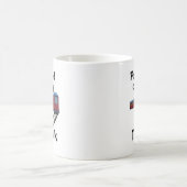 Mug Citation de train électrique concentré sur mon tra (Centre)