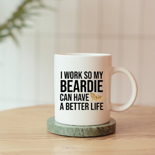 Mug Citation de travail amusant pour l'amoureux de la