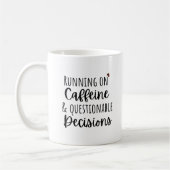 Mug Citation de travail drôle  (Gauche)