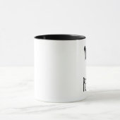 Mug Citation de typographie Vous êtes mon ami (Centre)