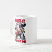 Mug Citation De Vache Drôle (Devant gauche)