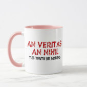 Mug Citation de vérité latine (Gauche)