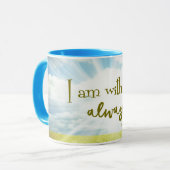 Mug Citation de Verse Bible réconfortante (Devant gauche)