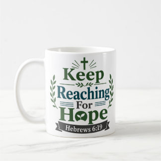 Mug Citation de verset biblique Garder Espoir