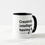 Mug Citation de vie motivante (Devant droit)
