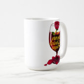 Mug Citation de vin (Devant droit)
