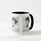 Mug Citation de Virginia Woolf - Icônes de l'histoire  (Devant droit)