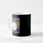 Mug Citation de volleyball pour un joueur de volleybal (Devant gauche)