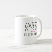 Mug Citation De Voyage Pour Filles Drôle (Devant droit)