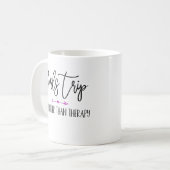 Mug Citation De Voyage Pour Filles Drôle (Devant gauche)