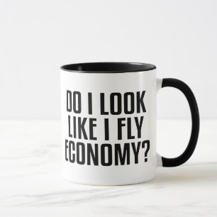 Mug Citation de voyageur drôle : Est-ce que j'ai l'air
