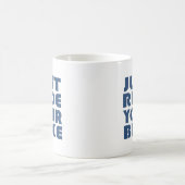 Mug Citation de VTT motivationnel - Cyclisme drôle (Centre)