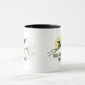 Mug Citation de VTT motivationnelle - Cyclisme drôle (Centre)
