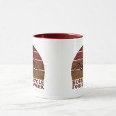Mug Citation de VTT motivationnelle - Cyclisme drôle (Centre)